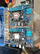 三和電腦配件店 華碩 H61M-E 主板 帶擋板 拆機實拍 測試功能完好 適配Intel 處理器 電腦DIY 電腦配件