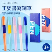 🔥台灣現貨🔥24H出貨 正姿鋼筆 三指定位可擦鋼筆 0.38mm 可替換墨囊國小生專用硬筆練字
