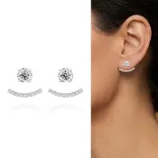 【AURORA 歐羅拉】GIA 50分 D color 天然鑽石 PT950 鉑金台 耳環耳釘  表白