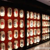 良品舎 日式燈籠和風餐廳裝飾木架長圓燈籠定制日本居酒屋戶外防水日料店 LPS105 保售後 快速出貨