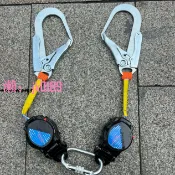 悠悠百貨 【台灣公司】五點式高空防墜速差安全帶自控器電工作業安全繩防墜