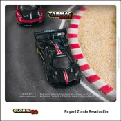 T64G-TL016-BK Pagani Zonda Revoluci?n Nero Oro