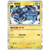 寶可夢 PTCG 中文版 閃卡 R 雷電雲