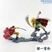 【源一商社】對決白鬍子VS羅傑 海賊王戰鬥場景手辦模型景品創意擺件