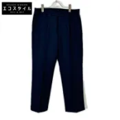【DOKODEMO】Moncler 2019 海軍藍羊毛運動褲，48 碼 [二手]