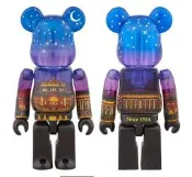 【sammi toys】BE@RBRICK 100% 東京駅丸之內 東京 車站 星空版