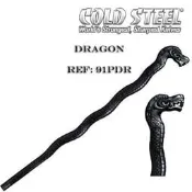 【angel 精品館 】Cold Steel 龍形塑鋼拐杖 91PDR