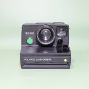 【Polaroid雜貨店】 ♞Polaroid sx70 sx 70 box 3000 疊影對焦 黑機 拍立得 寶麗來