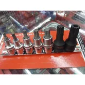 JTC-H407M 7PCS 1/2“ 12角凸型套筒組/12pt 凸型套筒組/4分內星型凸型套筒組 達特汽車工具☆