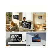 (店+)LED電子時鐘 掛鐘 大屏幕電子時鐘 萬年曆 衛星對時