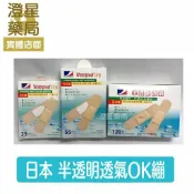 澄星藥局 日本製OK繃⭐ LaboRat 那柏瑞特 巧麗貼保護絆 半透明透氣膠布/ 膚色透氣OK繃 ⭐ 絆多bind-in