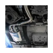 (店+)Fi EXHAUST FORD Mustang GT 5.0 Pre-facelift Quad 前管 中段 尾段 尾飾