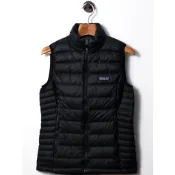 【富士衫衫】9.5成新Patagonia 黑色輕量羽絨背心｜保暖羽絨・戶外機能・輕量中層・女款 XS