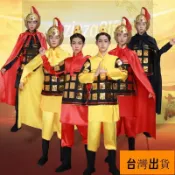 7.12上新/成人古代士兵服裝古裝盔甲戲曲錶演服裝花木蘭.將軍服漢服滿江紅 M9WX