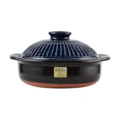 【廚房用品專區】日式砂鍋 燃氣灶款家用萬古燒菊花鍋Ginpo煲仔飯日本進口土鍋