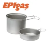 EPIgas 登山鈦鍋/BP鈦鍋組/鈦合金鍋組 1鍋1蓋 T-8006