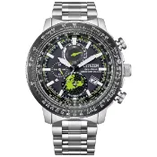 大高雄鐘錶城 CITIZEN 星辰 PROMASTER BY3006-53E 光動能北半球圓盤男錶 黑綠錶面 46.0mm｜樂天領券現折★全館特惠中★指定刷卡回饋10%