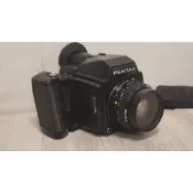 Pentax 645 中片幅底片相機+SMC Pentax-A 645 75mm f/2.8 +120片匣中片幅單眼相機
