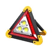 三角照明燈 高亮度3LED三角照明燈 警示燈 廣角 18650工作燈 露營燈 維修 工程 提燈 LED工作燈附發票