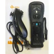 Wii / WII U 主機 周邊 控制器 左手 手把 把手 右手 內建動感強化器 白色 副廠 全新【台中大眾電玩】