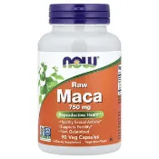 【iHerb】NOW Foods, 未加工瑪卡，750 毫克，90 粒素食膠囊