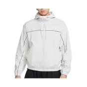 (店+)【NIKE 耐吉】Nike Club Men's Hooded Jacket 男款 尼龍 連帽外套 白色 HJ2013-025