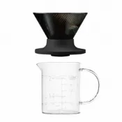 (店+)【HARIO】V60 PCT樹脂(Tritan)01濾杯加咖啡配方量杯組合
