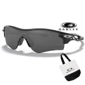 【Oakley】奧克利 亞洲版 運動太陽眼鏡 OO9206 41 黑框水銀譜銳智鏡片 公司貨(搭贈OAKLEY托特包)