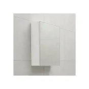 (店+)浴淋軍 寬45×高60×深17cm 木紋發泡板浴室鏡櫃｜可加開紙抽孔 防水防潮 收納鏡櫃｜ D7052