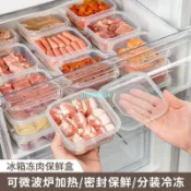 工廠價🏆食品級保鮮盒冰箱專用凍肉盒水果收納盒密封保鮮盒食物保鮮收納盒蔬菜冷凍層凍肉類冰箱食物收納