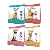 【EVARK 渴望】無穀犬糧（羊肉鮭魚/原野鮮雞/海陸龍蝦）340g*3包組(狗糧、狗飼料)