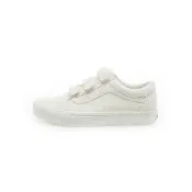 (店+)【VANS】Old Skool V 美線 男女款 運動休閒鞋 魔鬼氈 小白鞋 V150105024