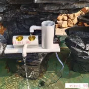 24H出 太陽能 魚缸循環 水泵 抽水泵 魚池過濾器 小型噴泉 流水擺件 水循環係統 沉水馬達 沈水馬達 太陽板