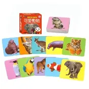 【風車圖書】可愛動物(新版-FOOD超人聰明認知大圖卡-支援多重點讀)