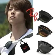【RayBan 雷朋】Wayfarer 折疊式太陽眼鏡 RB4105 54mm RB2140摺疊款 多色款任選 公司貨
