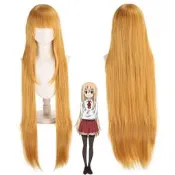  動漫cosplay假髮 乾物妹小埋cos萬用收臉長發 