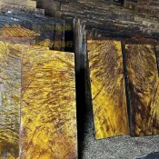 定制金絲楠木邊角料木板桌料水波紋樹紅木板家具木質木料雕刻料