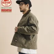 {NERD} 台中益民門市 RED KAP 日本限定 DUCK ZIP 鴨絨 工作拉鍊外套 夾克