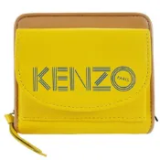 KENZO 雙色皮革翻釦短夾(多色)｜100%原廠真品｜JS Maxx官方旗艦館
