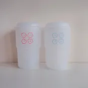【方坊】半透明隨行杯 喜怒哀樂 350ml 韓國製 飲料杯 咖啡杯 隨身杯 辦公室小物 生日禮物