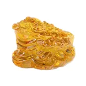 (店+)【招財蟾蜍 琉璃製品】咬錢蟾蜍 迎財 納財 聚財 提升磁場 改善風水(開運 轉運 補財庫 開店創業 升遷加薪)