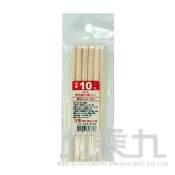 【九乘九】12cm原色圓木棒(6入裝) ACE-0740