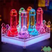 三木家 滿199出貨 ins風屌屌杯 惡搞雞尾酒杯 創意個性搞怪杯 網紅抖音ktv酒吧水晶杯子