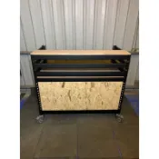 【三角窗生活工場】✨TW-45工業風攤車｜造型攤車｜夜市攤車｜萬用攤車｜行動餐車｜文創攤車｜客製攤車｜免螺絲角鋼✨
