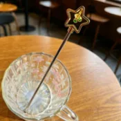 星巴克食品級304不鏽鋼音符攪拌棒長短柄攪拌棒咖啡杯配件高顏值 咖啡攪拌棒 手持攪拌棒 打奶泡棒