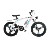 (店+)【巧可】22/24英寸鎂合金一體輪山地車 公路車 機械碟剎 減震前叉 內走線設計 戶外運動自行車 減震舒適自行車 單速款