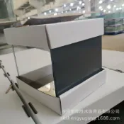回響小舖 【黑底黑背】超白小魚缸 鬥魚缸 水族箱 桌面魚缸 迷你魚缸 套缸 造景缸 黑烤漆 一體成型 免組裝 辦公室居家擺設