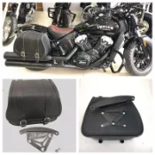 Scout bobber帆布包 適用於 印第安 印第安改裝掛包 印第安 機車 印第安重機車尾Scout bobber