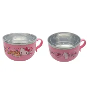 三麗鷗不鏽鋼泡麵碗950ml-Hello Kitty/恰咪【台灣正版現貨】