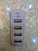 Anker PowerPort 4 40W USB 充電器 快充 PowerIQ 白